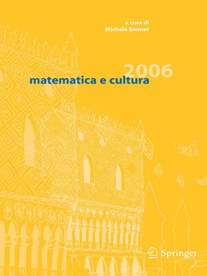 cover image of matematica e cultura 2006